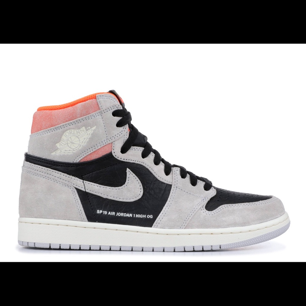 Jordan’s 1 retro high OG “Grey Crimson”